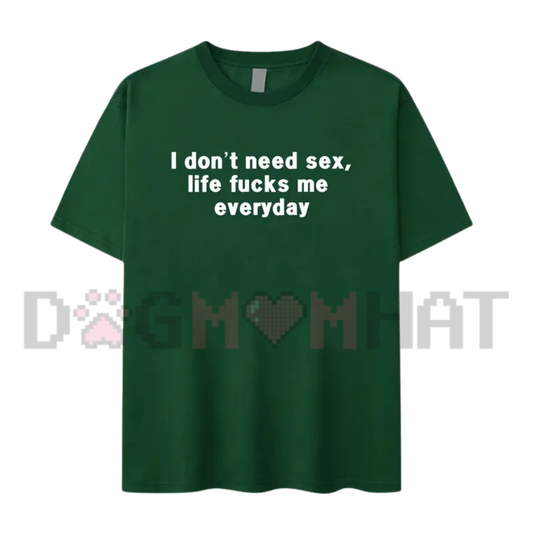 "Everything Is Fine" Sarcastic Graphic Tee – Vintage Adult Humor T-Shirt