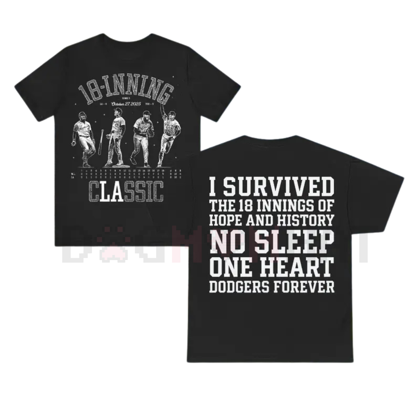 18 Innings Baseball Shirt – Unisex Game Day DG Team Shirt