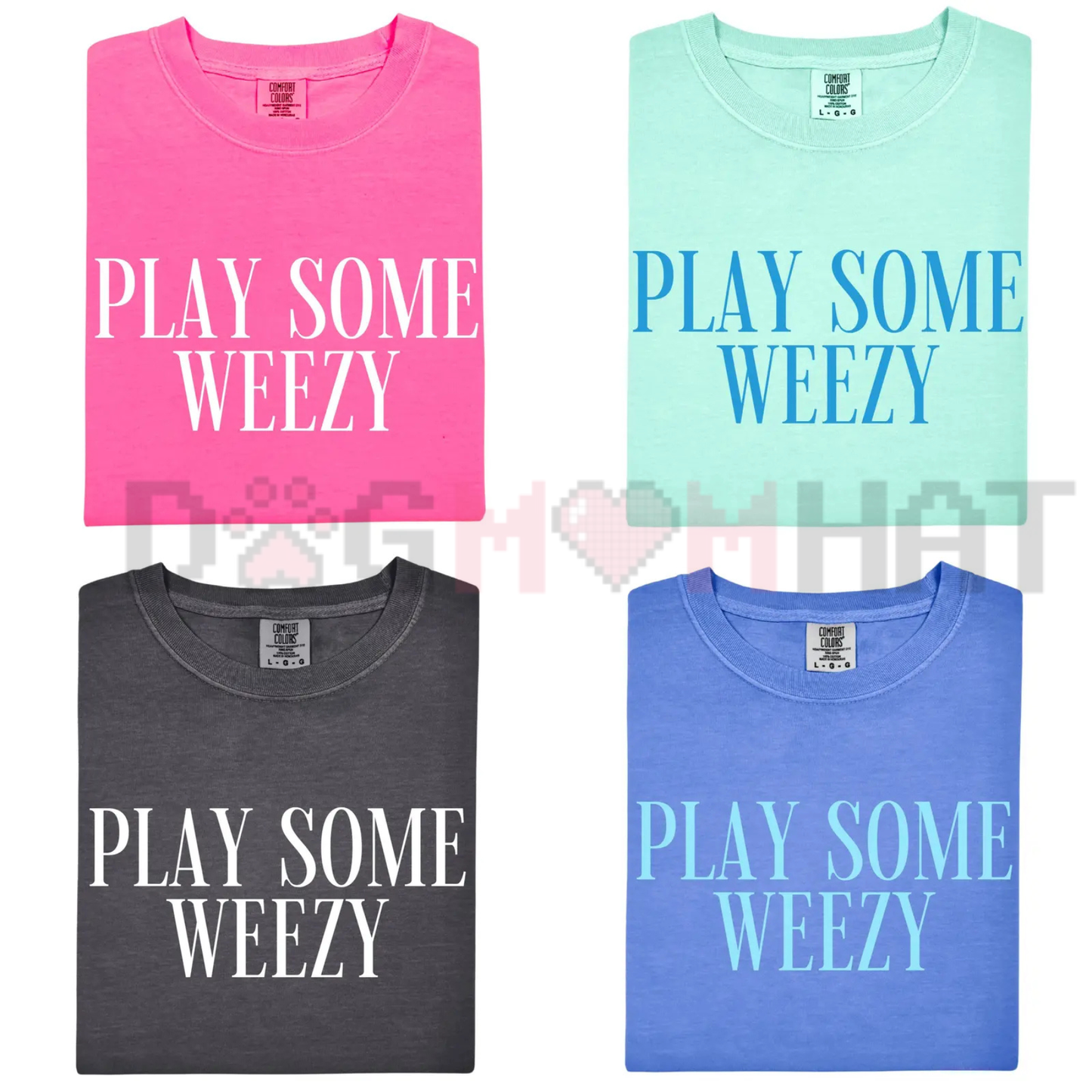 Play Some Weezy Tee – Comfort Colors Hip-Hop Rap Graphic T-Shirt