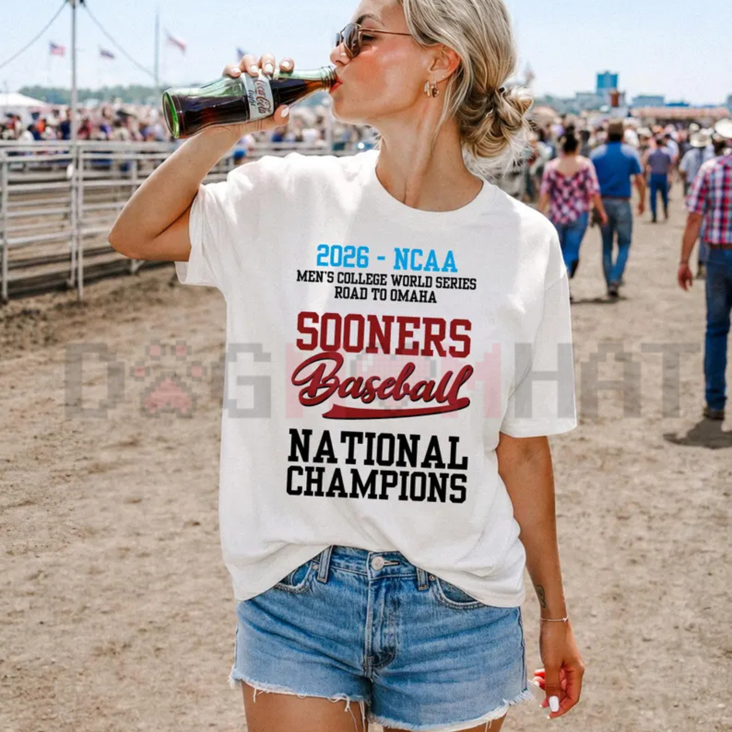Sooners Baseball 2026 MCWS National Champions Comfort Colors® Tee