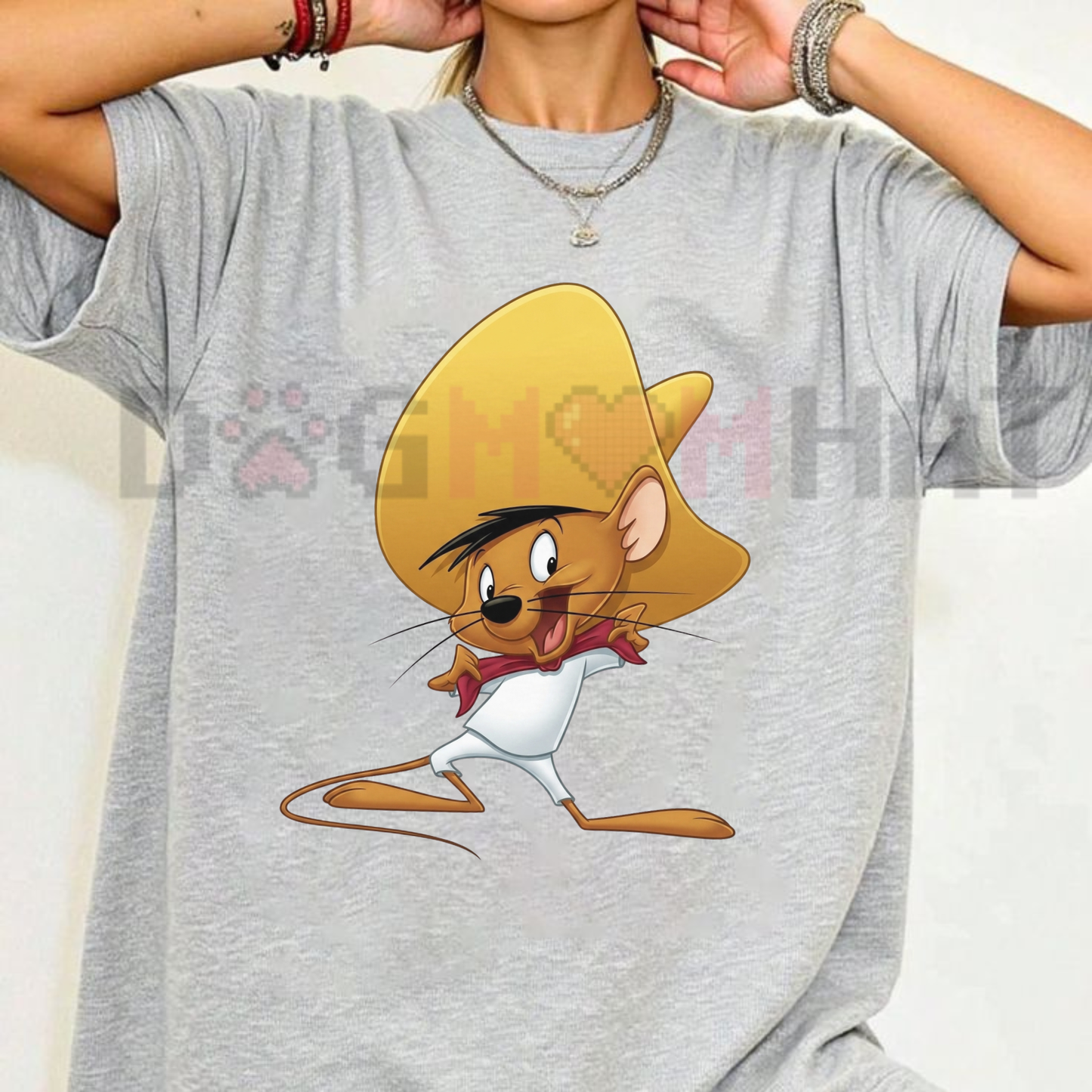 Looney Tunes Speedy Gonzales "Red Hue" Portrait T-Shirt