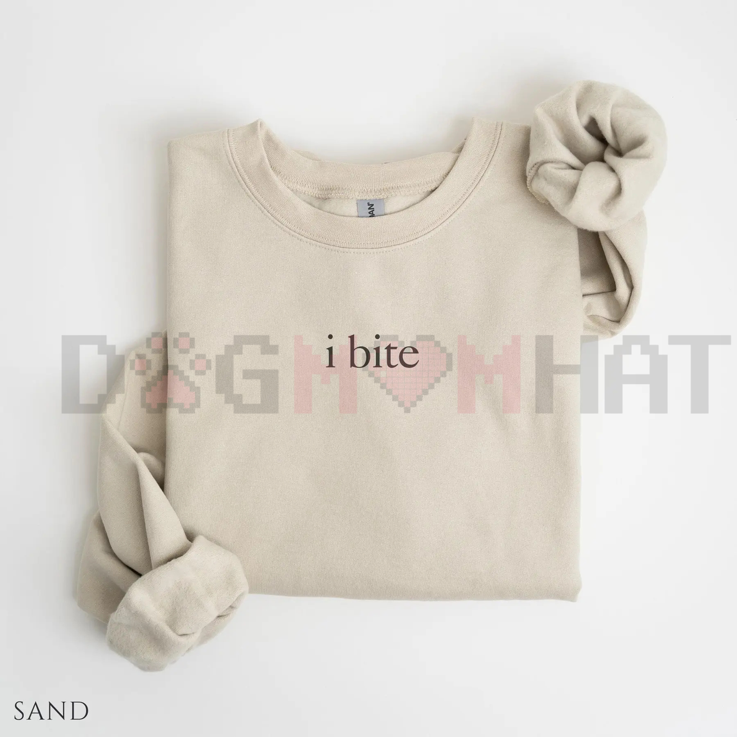 "I Bite" Sarcastic Jumper – Unhinged Meme Sweater
