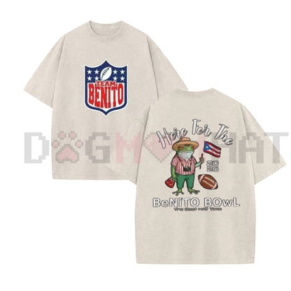"Team Benito" Vintage Washed Graphic Tee