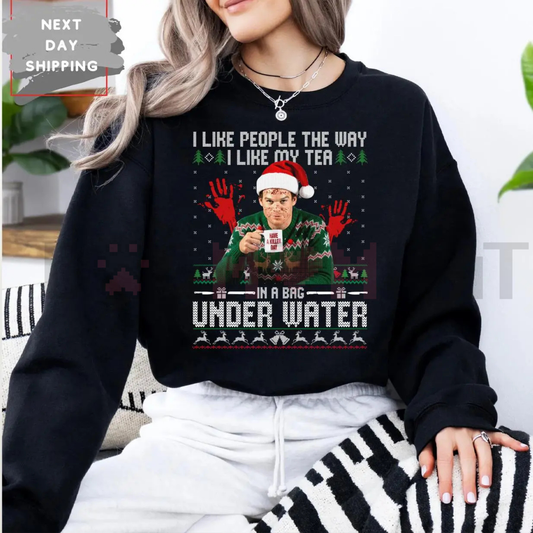 Dexter Christmas Vintage Sweatshirt