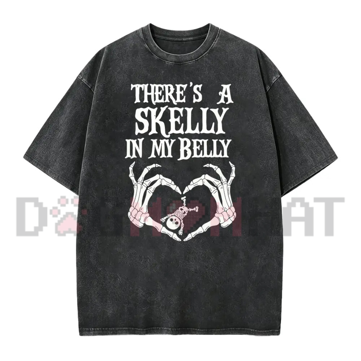 "Spooky Mama" Halloween Baby Announcement Graphic T-Shirt