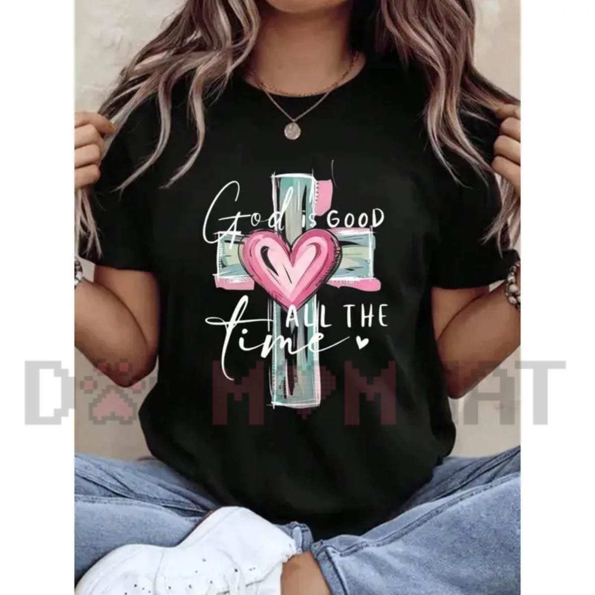 God Is Good Graphic Christian T-Shirt – Breathable Faith-Based Streetwear Top