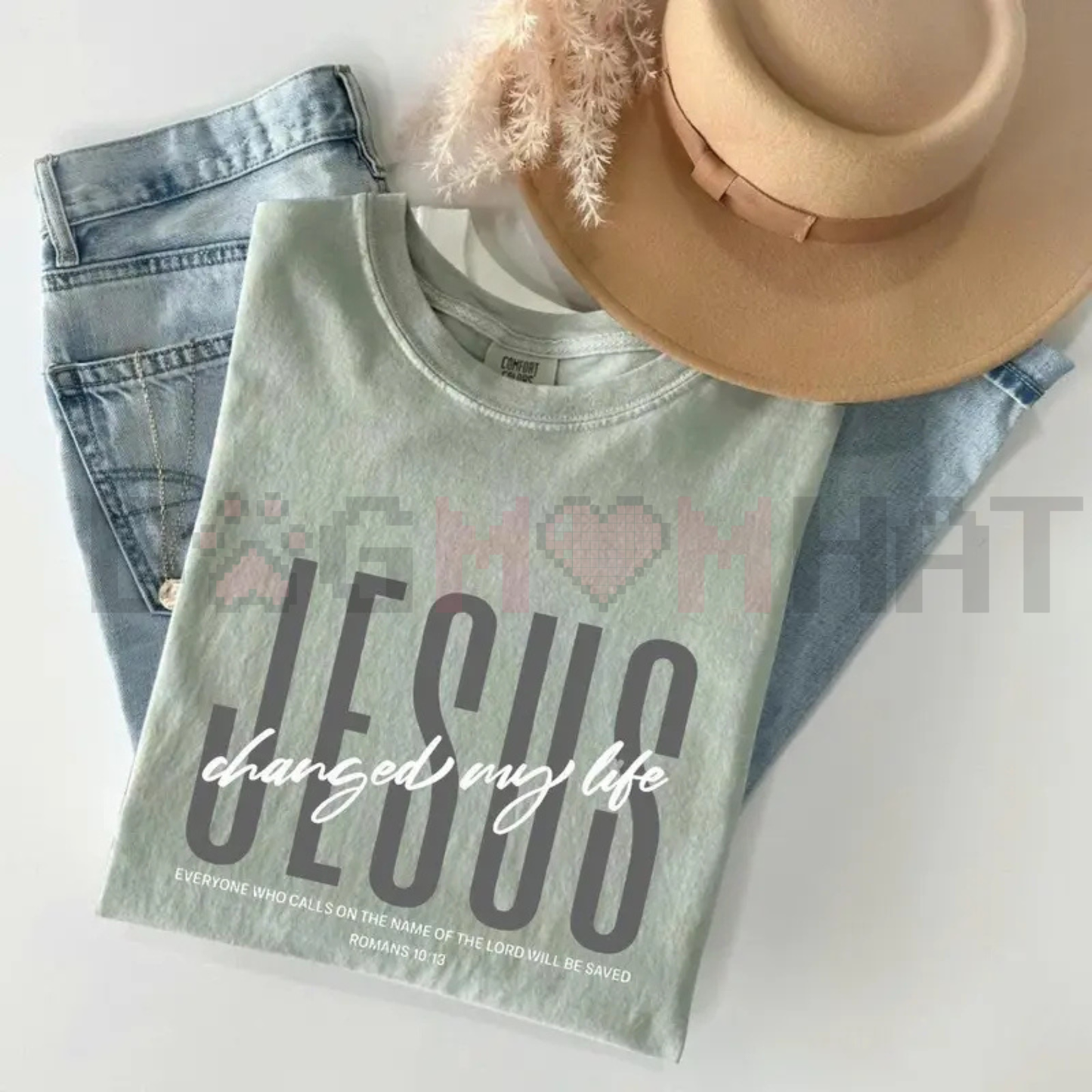 Comfort Colors "Jesus Changed My Life" Tee