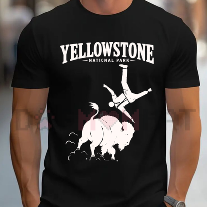 Yellowstone Don't Pet The Fluffy Cow T-Shirt - Funny Bison Meme Tee