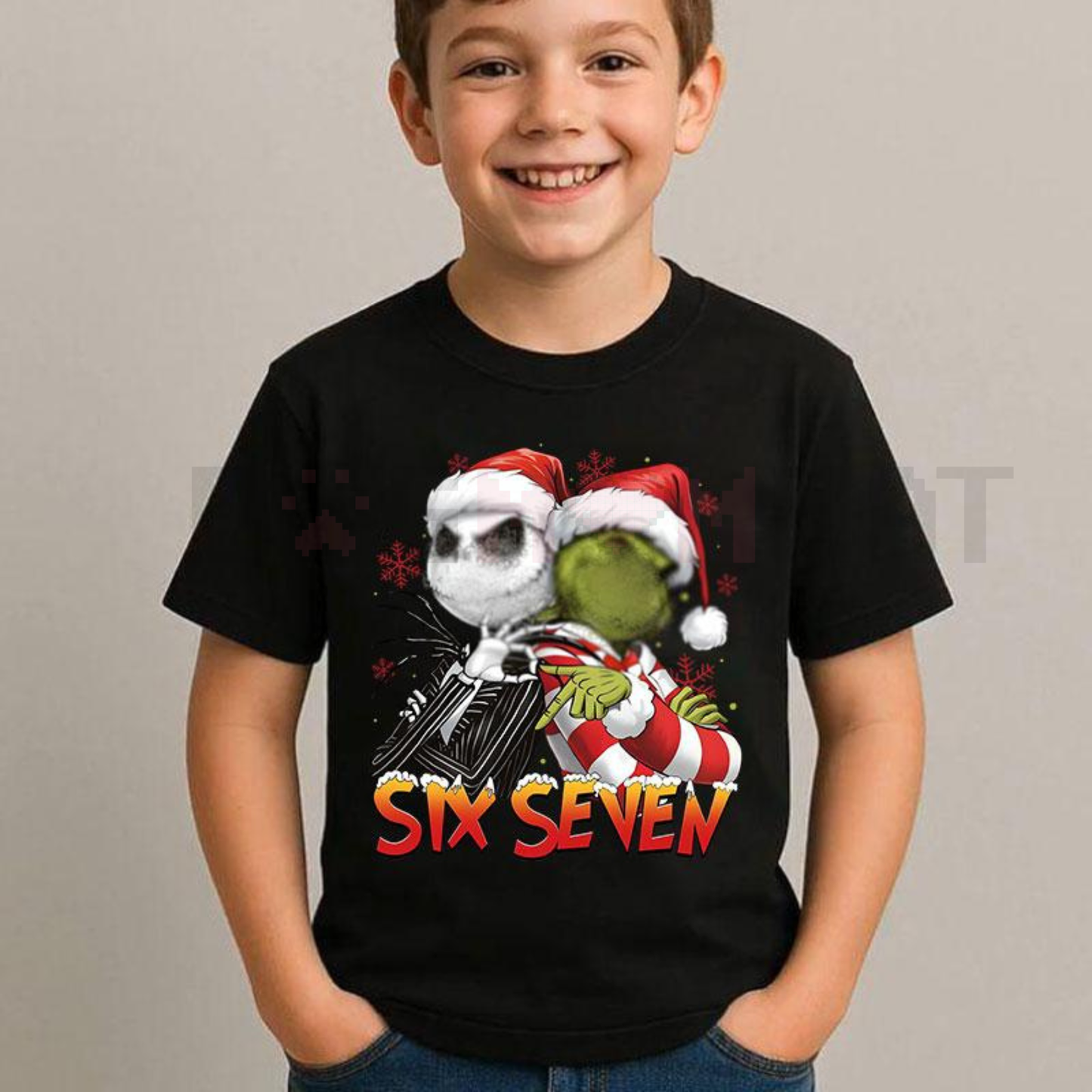 Six Seven Christmas Meme T-Shirt