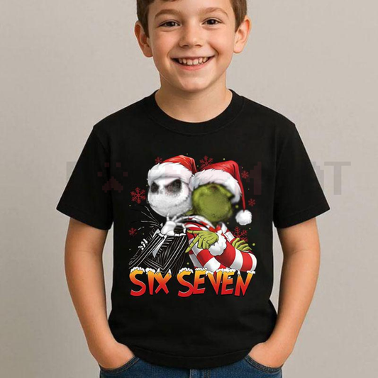 Six Seven Christmas Meme T-Shirt