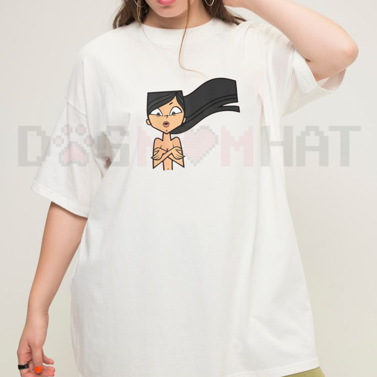 Confetti Vixen Wardrobe Malfunction Tee – Total Drama Island Heather Parody Shirt