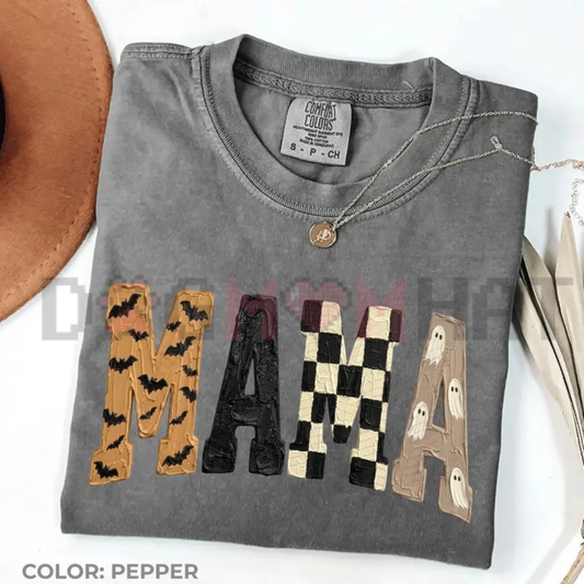 Comfort Colors Spooky Mama Halloween Graphic T-Shirt
