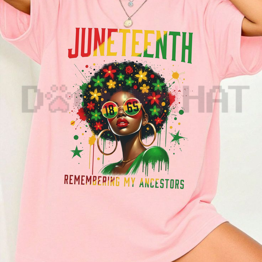 "Juneteenth 1865" Women's T-Shirt – Freedom Day Fashion Tee