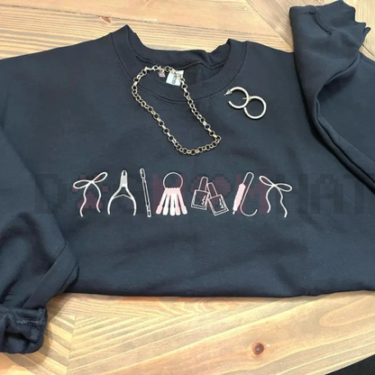 Nail Tech Artist Icon Crewneck