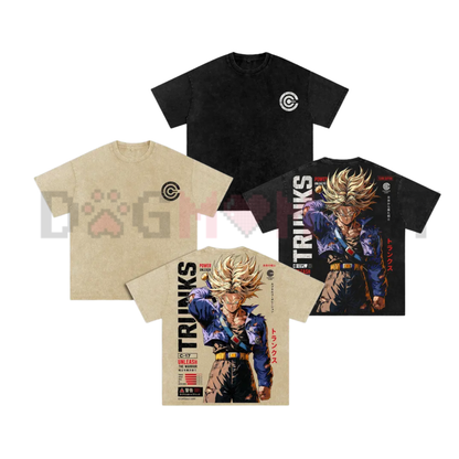 Future Trunks Capsule Corp 2-Sided Graphic Tee
