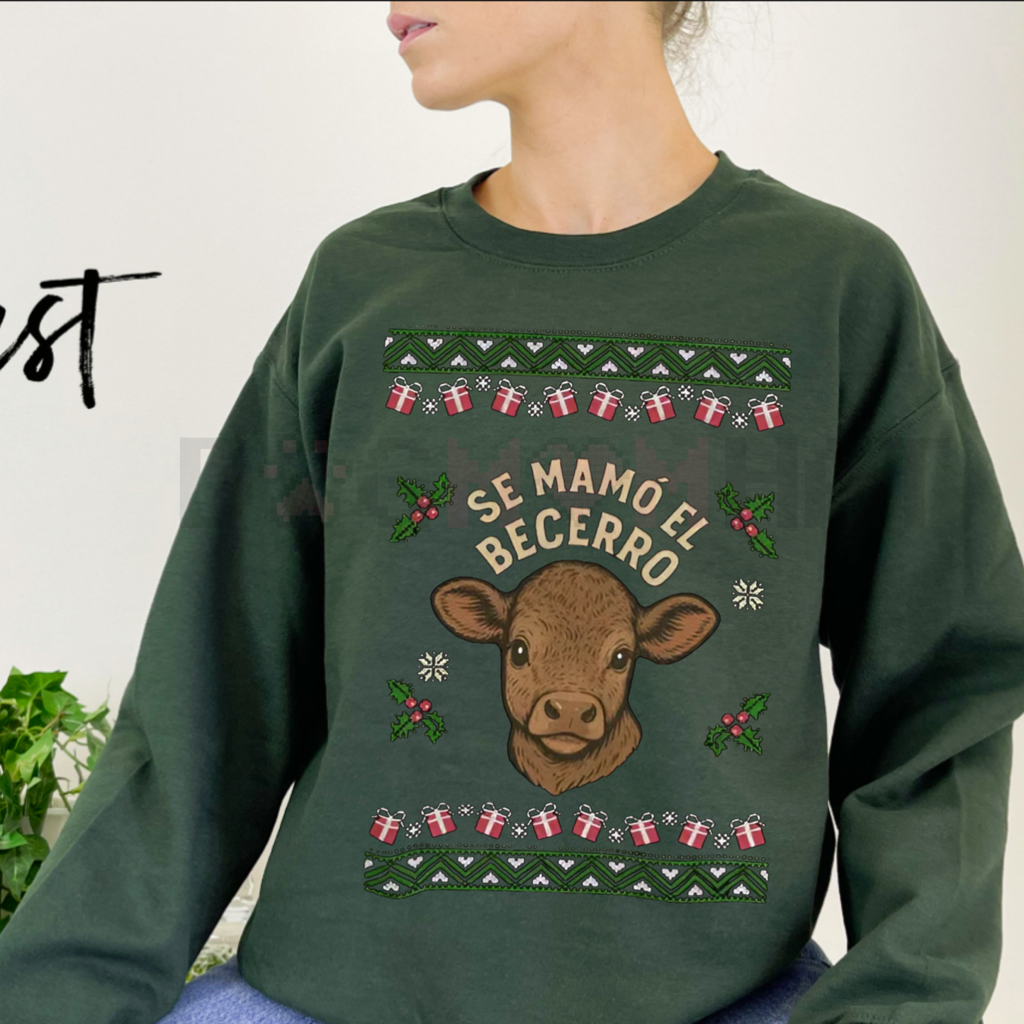Funny 'Se Mamó El Becerro' Mexican Idiom Sweatshirt