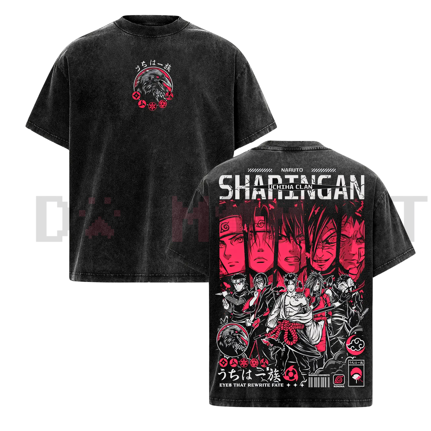 Otaku Lux Uchiha Clan Sharingan Tee