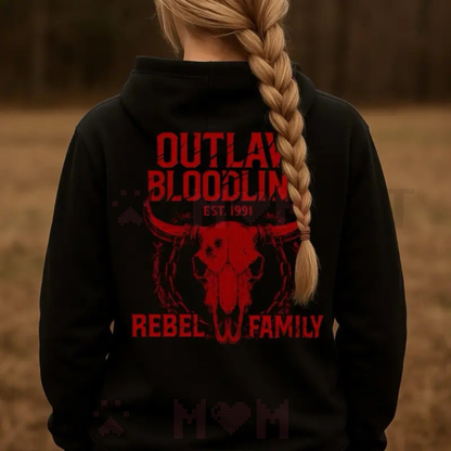Rebel Family Outlaw Bloodline Hoodie
