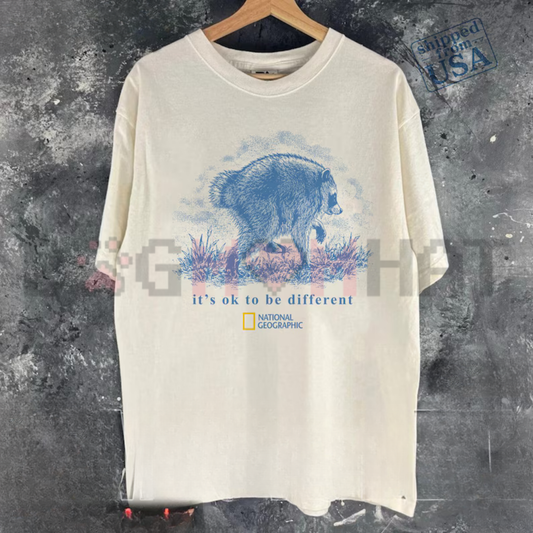 Seattle Legend Jimothy Raccoon Graphic Tee - Vintage Y2K Cute Trash Panda Comfort Colors Pure Cotton T-Shirt