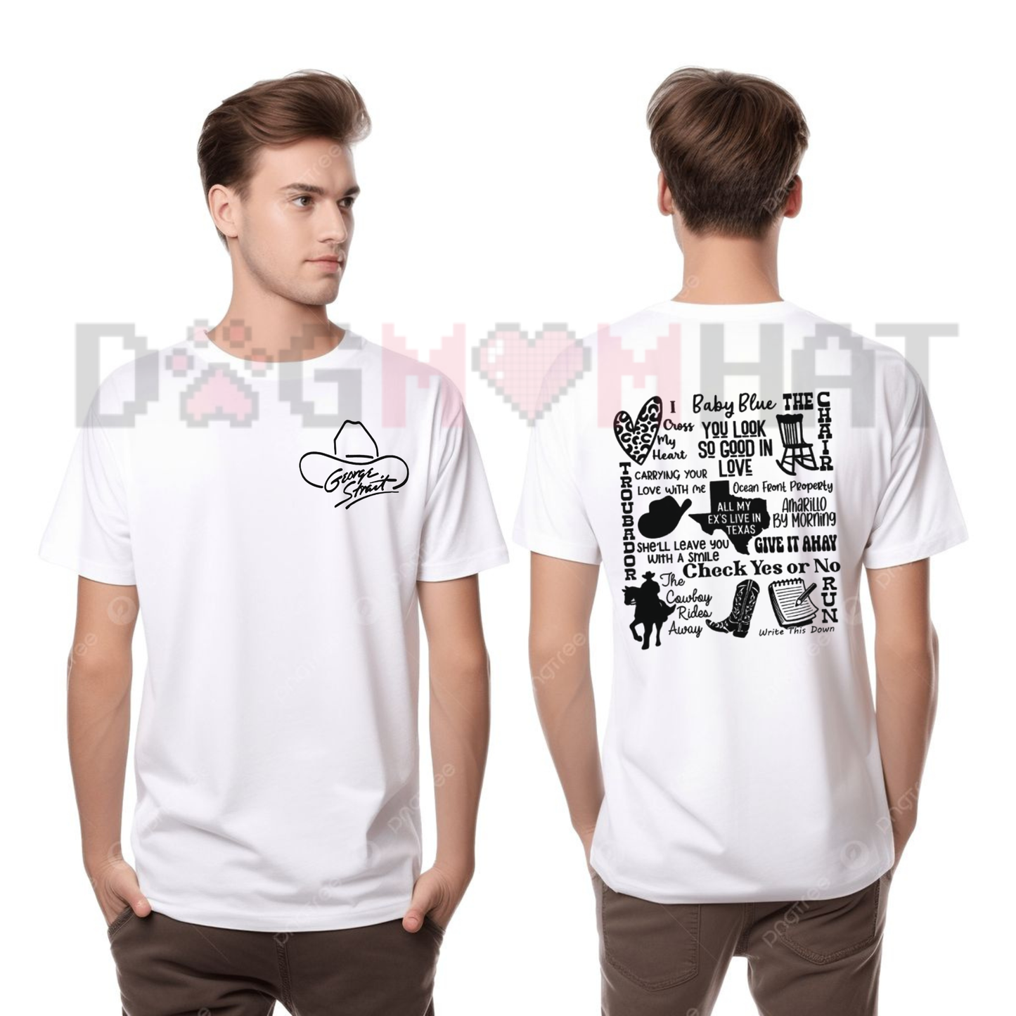 Retro Cowboy Sunset Graphic Tee – Aesthetic Western Concert Shirt