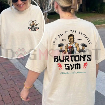 Vintage Big Trouble In Little China It's All In The Reflexes Graphic T-Shirt