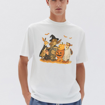Vintage Halloween Animal Friends T-shirt