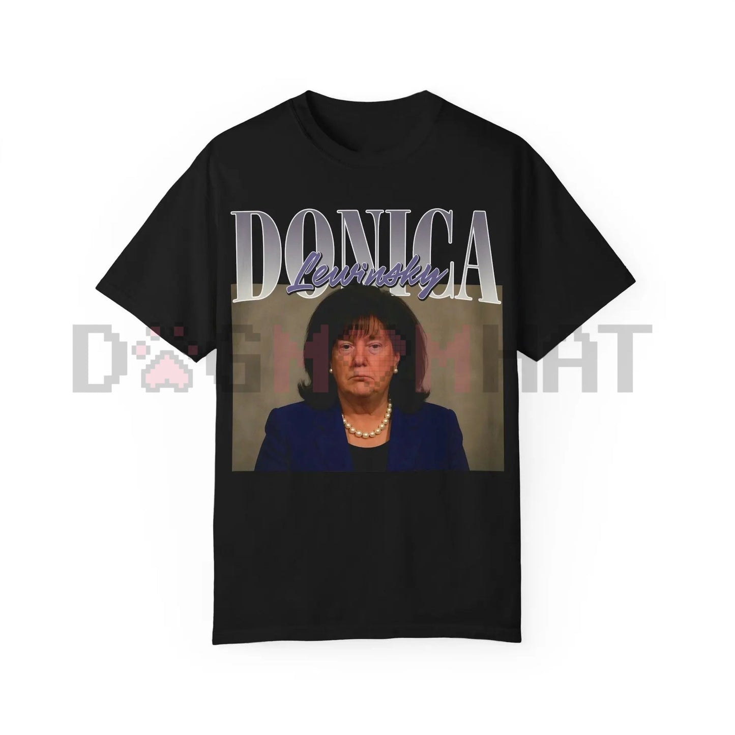 "Blowing Bubba" Tee – Donica Lewinsky Anti-Trump Political Humor Shirt