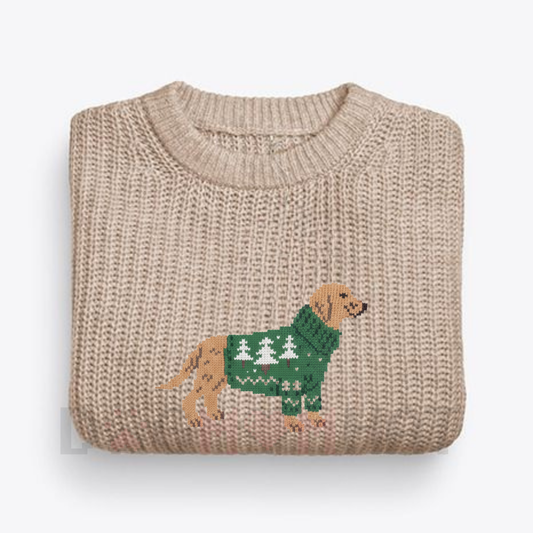 Cute Festive Pet Graphic Sweatshirt