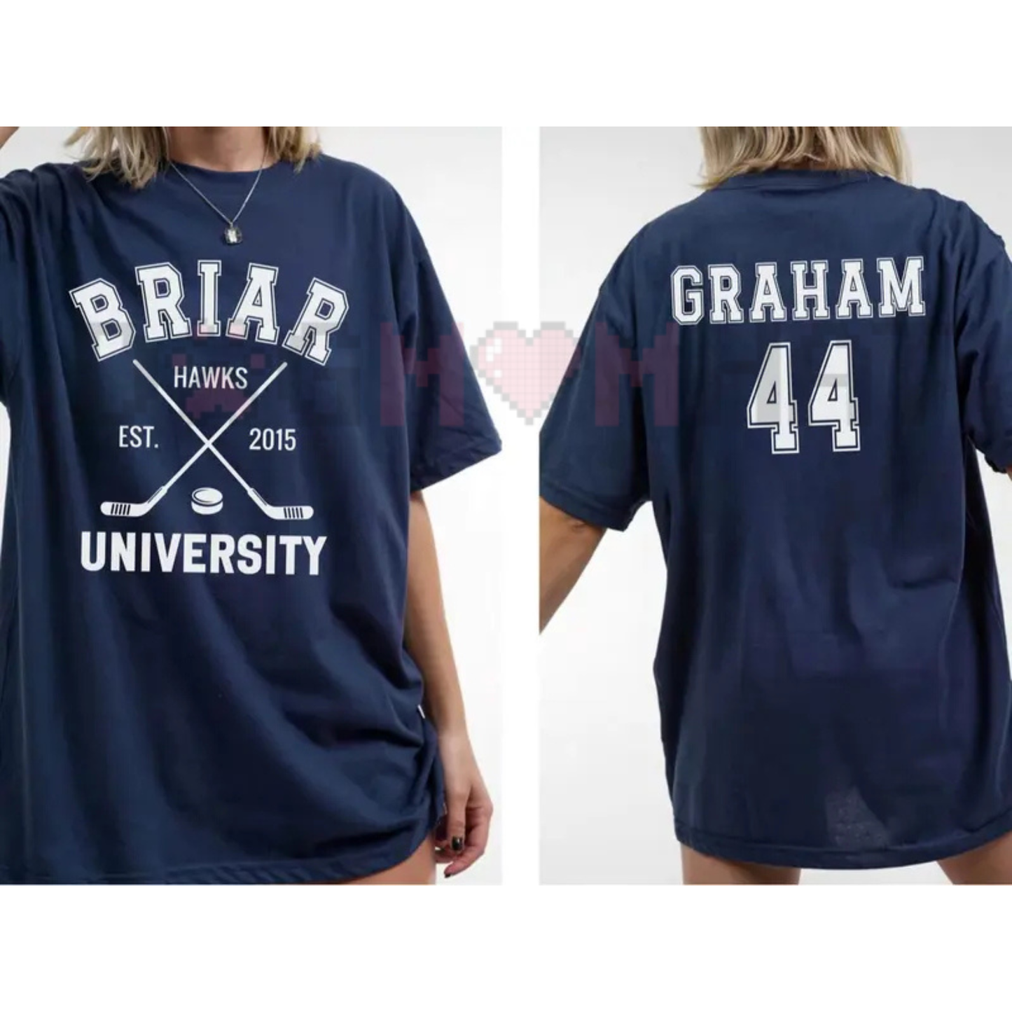 Briar University Hockey Unisex Graphic T-Shirt