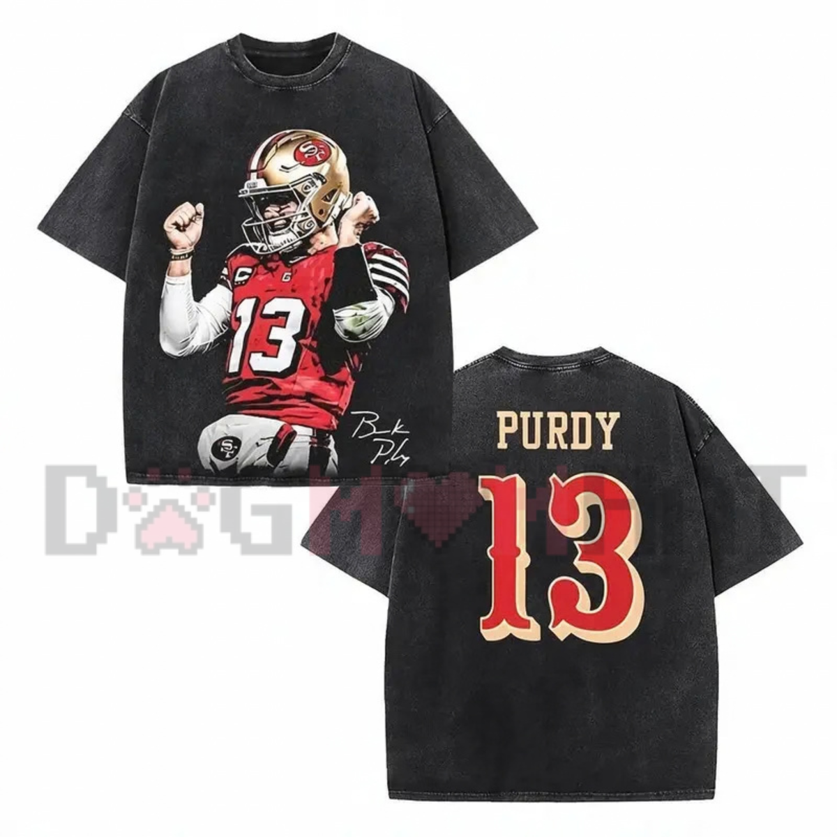 Original Brock Purdy #13 Bay Area Football Fan Graphic T-Shirt