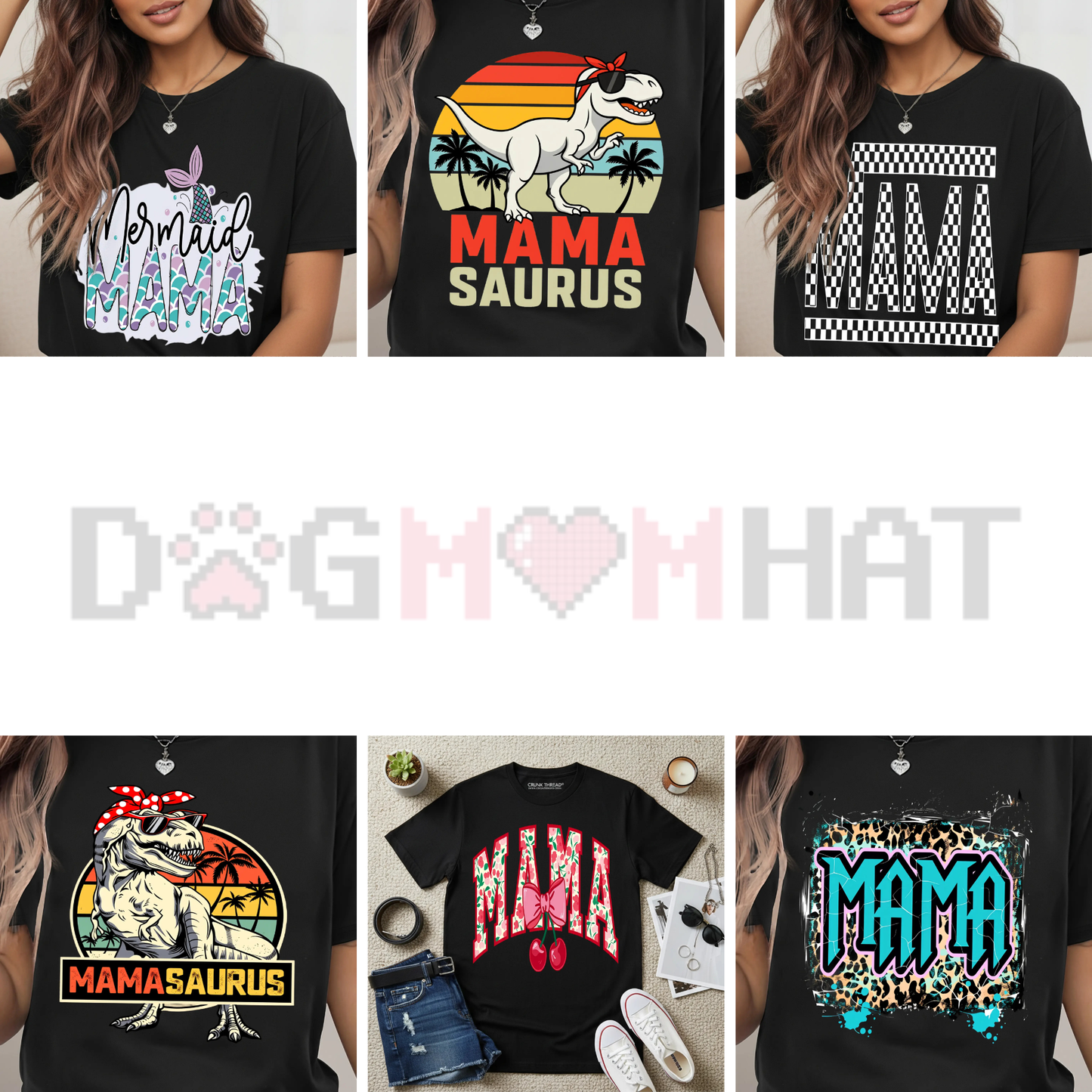 "MAMA" Bold Print T-Shirt – Modern Minimalist Motherhood Tee