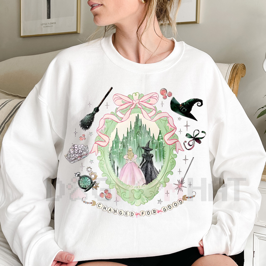 Coquette Bow Wicked "Change For Good" Sweatshirt