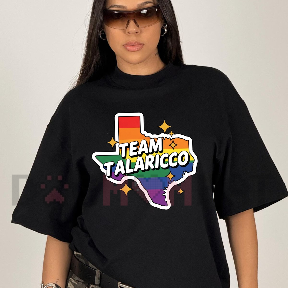Talarico For Texas Rainbow Pride T-Shirt – LGBTQ Democrat Political Unisex Tee