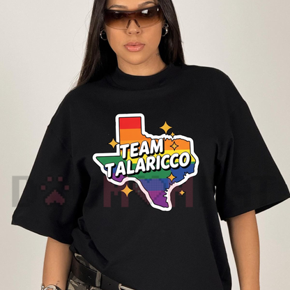 Talarico For Texas Rainbow Pride T-Shirt – LGBTQ Democrat Political Unisex Tee