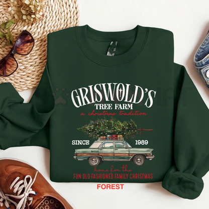 Clark Griswold Tree Chaos Sweatshirt – National Lampoon's Fan Gift