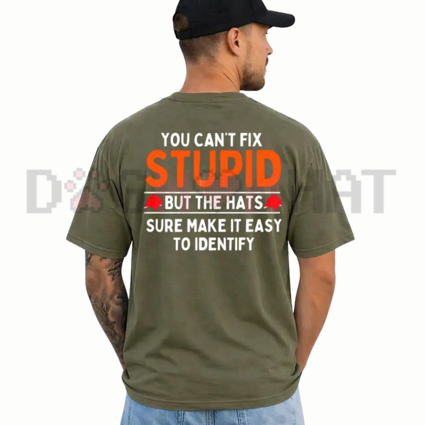 Red Hat Reality Sarcastic Graphic Tee - Funny Ignorance Quote Unisex Pure Cotton Statement Shirt