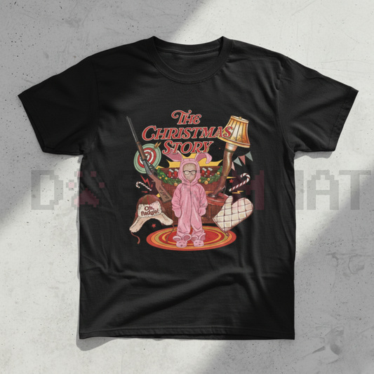Christmas Story Graphic Tee – Classic Movie Holiday Shirt