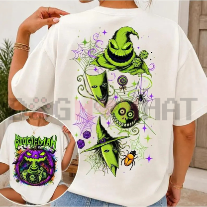 "Welcome To Our Nightmare" Horror Friends T-Shirt - Halloween Scary Movie Graphic Tee