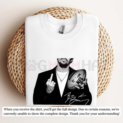 Bad Middle Finger Vintage Music Show 2026 Graphic Shirt – Full Color Casual Basic Unisex Gift For Fan
