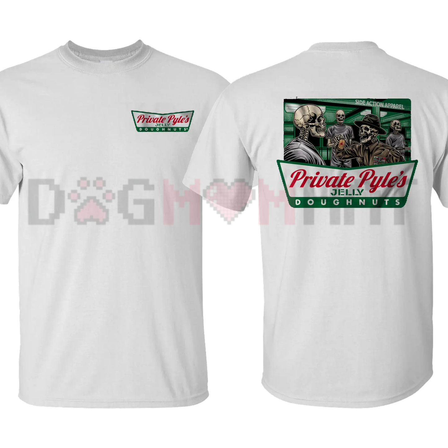 Parris Island Contraband Graphic Tee - Funny Military Movie Quote Jelly Doughnut Unisex Pure Cotton Shirt