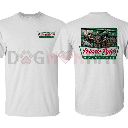 Parris Island Contraband Graphic Tee - Funny Military Movie Quote Jelly Doughnut Unisex Pure Cotton Shirt