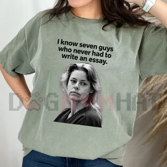 Highway Verdict Vintage Tee – Aileen Wuornos Seven Guys Essay Comfort Colors Shirt