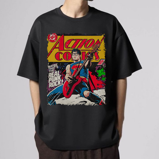 Kindness Is Punk Rock Superhero T-Shirt – Vintage Unisex Tee Inspired by New Superhero Movie