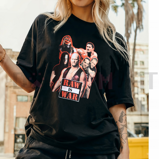 WWE Raw Is War Graphic T-Shirt