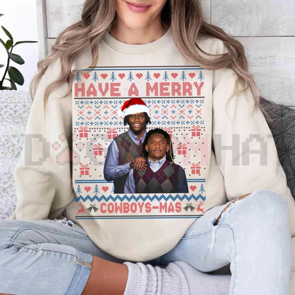 Merry "Pickens Lamb" Christmas Ugly Graphic Sweatshirt