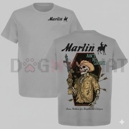 "Marlin Ain’t No Grave Cowboy" T-Shirt