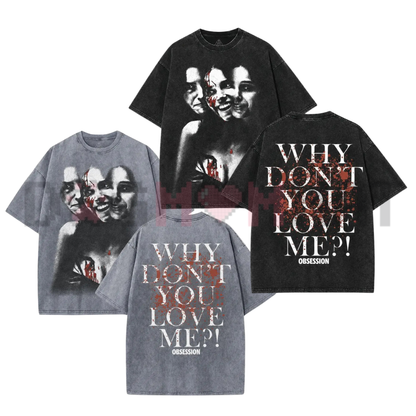 "Wash" Psychological Horror Art Heavyweight T-Shirt