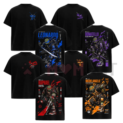 Teenage Mutant Ninja Turtles Street Vibe Graphic Tee - Retro TMNT Streetwear