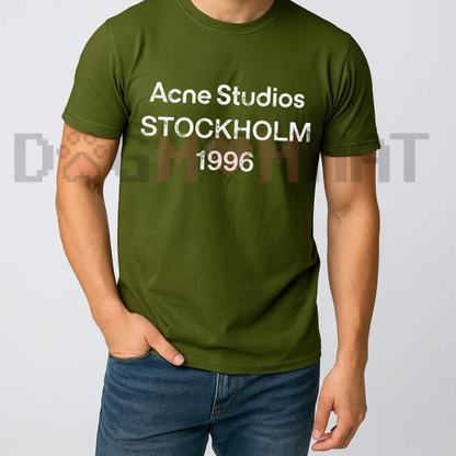 Acne Studios Stockholm 1996 Graphic T-Shirt - Premium Scandinavian Streetwear Tee