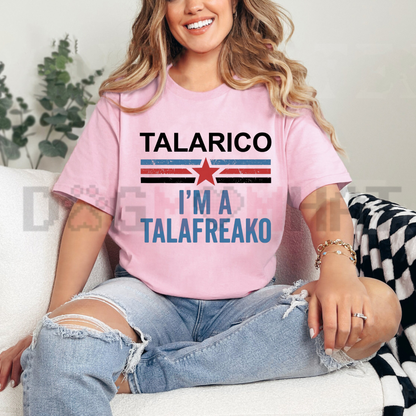 "I'm a Talafreako" James Talarico Political Graphic T-Shirt